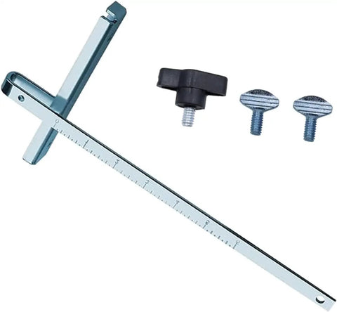 Beefy Rip Fence Kit For Circular Saws With Two Thumb Screws, ruler attachment for 6405-6, 6460 saws, metal build.