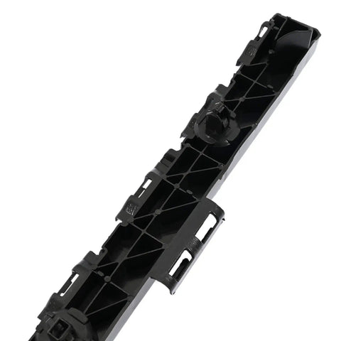 Close-up of Rear Bumper Bracket Set For Chrysler 300 2011 Through 2023 Replacement Mounting Support Brackets in black ABS