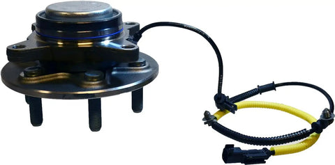 Front Wheel Bearing And Hub Assembly For 2015 To 2017 Ford Expedition And Lincoln Navigator Rwd with sensors and heavy-duty steel.