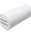 Hardcore Durable Pipe Wrap Tape With PVC Backing, 3 Pack 50 Foot Rolls Two Inches Wide white insulation roll.