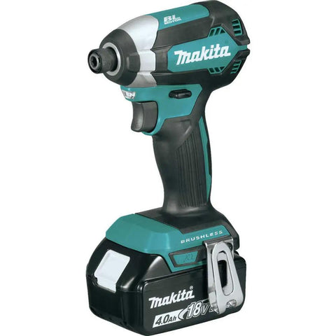 18V LXT Brushless Cordless Impact Driver Tool Only With Variable Speed 0 To 3400 RPM And 0 To 3600 IPM High Torque Up To 1500 Inch Pounds