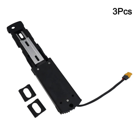 Battery Mount Bracket For E Bike 5 Pin Connector Heavy Duty Electric Bicycle Battery Holder For Hailong 2 Models, 3 pieces