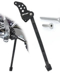 Ultra Lightweight Aluminum Kickstand For YZ125 And YZ250 Dirt Bikes 2005 2026 with bolts shown separately