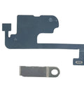 Proximity Sensor Earpiece Flex Cable Replacement For iPhone 15 Plus Includes Ear Speaker Metal Bracket And Ambient Light Sensor Fix To Restore Proximity Sensing Call Quality And Screen Brightness Consistency black flex cable and metal bracket