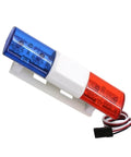 Dope RC Lighting Kit With Bright LED Strips For 1/8 And 1/10 Scale RC Cars, red and blue flashing lights, easy install.