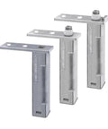 Stainless Steel 304 Refrigerator And Freezer Door Hinge With Auto Rebound Cam Rise Design For Self Closing