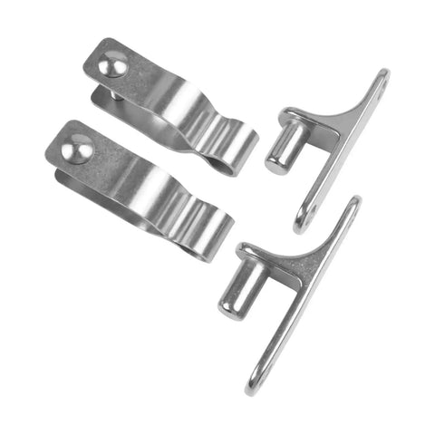 Heavy Duty Stainless Steel Door Hinges With Dual Ball Bearings For Buttery Smooth Gate Swing And Rock Solid Barn Door Mounting Kit Built Like A Tank For Zero Hassle Installation Any Season - close-up view of hinges.