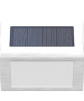 Stainless Steel Solar Step Lights Outdoor Waterproof LED Path Lights For Garden Yard Patio Deck Warm White 6 Pack Easy Install No Fuss