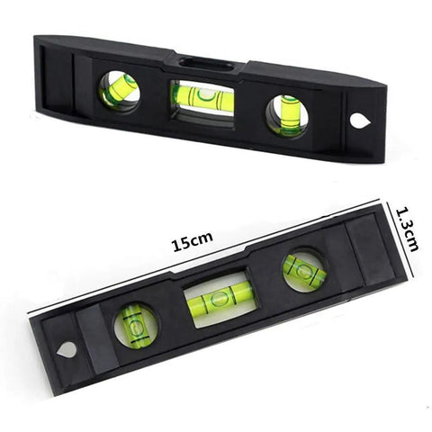 Heavy Duty 2 Pack 6 Inch Torpedo Level Magnetic Box Featuring 45 90 180 Degree Top Reading Vials Ultra Compact Frame Boss Tough Plastic Shell For Slick Diy Installations