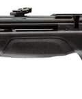 Side view of Backyard Ready Pre Charged Pneumatic Air Rifle With Multi Shot Magazine, Ambidextrous Straight Pull Bolt Action, Black