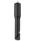 Black Quill Stem Riser Adapter for Bikes Aluminum 6061 With Polished Finish Elevates Handlebar Height