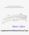 Bike Disc Brake Truing Fork And Alignment Tool Set with Pad Gap Regulator showing design and length of 85mm/3.35in
