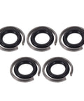 5 Pack Impact Wrench Retaining Ring Kit with O Ring and Socket Retainer Clips for Electric and Pneumatic Wrenches Replacement Snap Rings