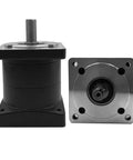 Boost Your Build With This Nema 23 Planetary Gearbox Speed Reducer Featuring 14Mm Shaft And 57Mm Flange, side view of gearbox.