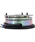 Forklift electromagnetic brake assembly with wiring harness; rainbow metal finish, fits 1151-02/1152-01