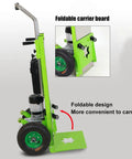 Super Awesome Heavy Duty Electric Stair Climber Cart For Moving Heavy Stuff With 150Kg Load Capability And Brushless Motor. Foldable design for easy transport.