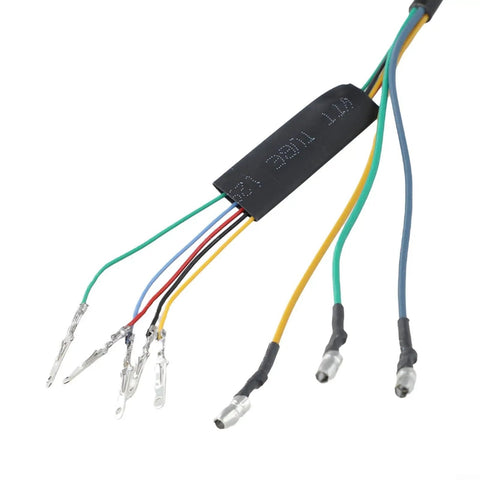 Cool 350W E-Bike Motor Extension Cable That Is Super Waterproof And Built To Handle Serious Heat So You Can Ride Hard Without Worrying About Melting Wires Or Bad Connections., 1m waterproof motor cable with crimp ends