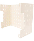 Wall Mounted Pegboard Kit With Adhesive Pads For Kitchen Organization and Decoration Space Saving Panels