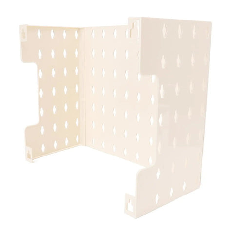 Wall Mounted Pegboard Kit With Adhesive Pads For Kitchen Organization and Decoration Space Saving Panels