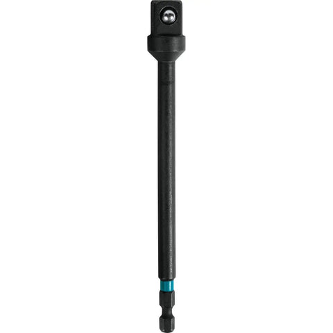 Impact Driver Socket Adapter Three Eighths Inch By Two Inches With Retention Ball For Secure Fit S2 Steel Construction Image