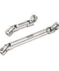 Stainless Steel Drive Shaft With D Shaped Hole For SCX24 Deadbolt GX470 Beefed Up Transmission And Axle Connection Durable Alloy Shaft