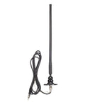 AM FM Car RV Boat Antenna, 15 Inch Rubber With 96 Inch Cable And 180 Degree Swivel Base For Superior Signal, Durable Weatherproof Design