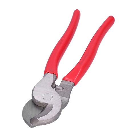 Heavy Duty Cable Cutter For Copper And Aluminum Wires Under 70mm2 With High Carbon Steel Build Precision Cut Hand Tool with red grip