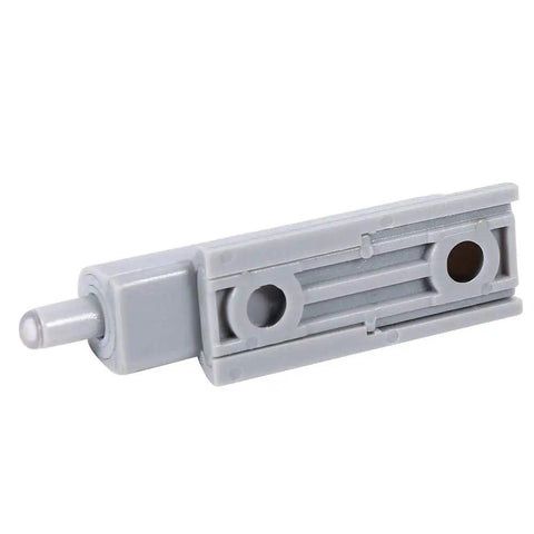 10 Pack Cabinet Door Soft Close Dampers And Drawer Hinge Buffers Made From Premium Abs Plastic, gray soft close damper detail.
