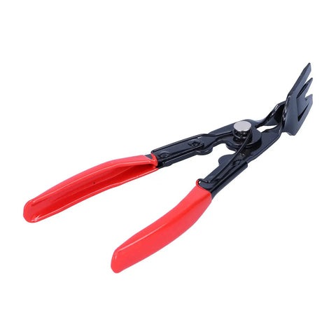 Red handled pry tool from 38 Piece Removal Tool Set For Panel Disassembly And Trim Clips Ergonomic Pry Tools For Automotive Marine Furniture And Aircraft Interior Repair DIY Friendly Easy Grip Kit For Door Panels And Fasteners