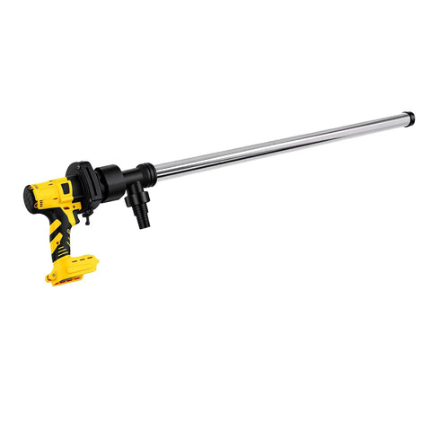 Heavy Duty Electric Drum Pump 8000Rpm Lithium Powered 60-75Lpm High Flow For Water Oil Transfer Stainless Steel Pipe Industrial Workshop Grade