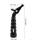 Ergonomic Ice Cream Maker Replacement Handle Grip Lever Fits Most Machines Durable High Temp Part, Black