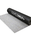Heavy Hitter Underlayment Roll For Luxury Vinyl Plank Laminate And Engineered Wood Floors Sound Blocking Dense Comfort 50 Square Foot Spool with gray base