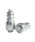 200 Pcs 9 Mm Tungsten Carbide Anti Slip Tire Spikes Reusable Screw Mount Bike Boot Shoe Crampon close-up view of traction spikes.