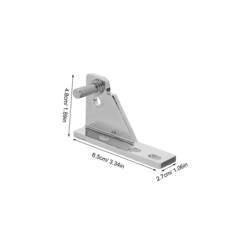Commercial Refrigerator Door Hinge Kit 4 Heavy Duty Zinc Alloy Hinges Corrosion Resistant Easy Install Built For Pro Grade Kitchens Wet Environments And Busy Foodservice Spaces, 8.5cm x 2.7cm
