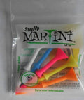Step Up Golf Tees 3 And A Quarter Inch Mixed Color Pack Of 5 for Consistent Tee Height Durable Plastic Tees for Practice and On Course