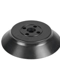 5 Pc Set Industrial Pneumatic Vacuum Suction Cups From Single Layer Imported Silicone For Pneumatics And Manipulator Gear Sizes 60,80,95 Millimeter close-up view of a suction cup in black.