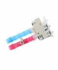 5304528029 Washing Machine Water Valve With 5 Solenoids, 120 Volt Inlet Valve For Electrolux Frigidaire Washers, Replacement Part Replacing AP7014477 5304514790 5304522534 PS16544354, Durable Inlet Valve For Leak Free Water Supply, blue and pink ports