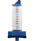 Top Mount Flowmeter For 2 Inch PVC Pipe, 40 To 140 GPM Range, accurate flow rate reading for residential pool filtration systems