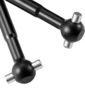 Rear Drive Shaft CVD Driveshaft Set For Losi 1/10 22S Sprint RC Car Upgrades Beefy Steel Drivetrain Components Built For Off Road Action And Smooth Power Transfer, steel rear CVD ends