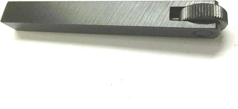 One Wheel Lathe Knurling Tool With Tool Steel Holder One Half Inch By One Half Inch By Four Inch Knurl Size Three Quarters Inch By One Quarter Inch