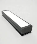 Compact 30mm By 400mm Blue Led Strip Light For Machine Vision And Industrial Automation Heavy Duty Inspection Illumination mounted at an angle.