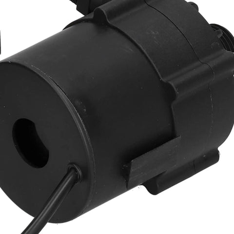 Straight Up Silent Submersible Pump Equipped With Brushless DC Motor And IP68 Waterproof Rating side view detailing engineering plastic design.