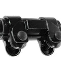 Shop Grade Front Steering Tie Rod And Adjuster Kit Easy Swap For Dodge Ram 1500 2500 3500 4WD Trucks replacement sleeve, black metal finish.