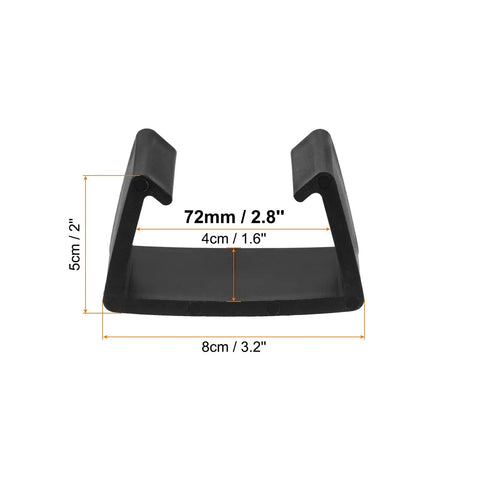 Patio Furniture Clips 8 Pack Fixed Buckle Sofa Clamps For Rattan Chairs And Outdoor Garden Sets Black Durable Fasteners