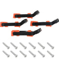 Flexible T Handle Draw Latches With Screws Hasp For Hood And Tool Box 4 Pack All Weather Tough As Nails Build With Vibration