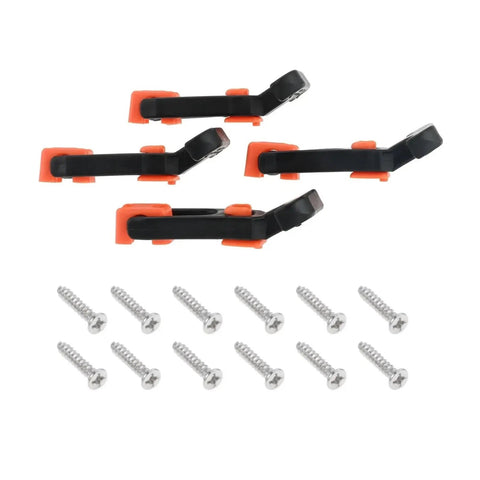 Flexible T Handle Draw Latches With Screws Hasp For Hood And Tool Box 4 Pack All Weather Tough As Nails Build With Vibration