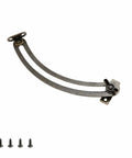 Two Pack 6.89 Inch Bronze Lid Support Hinges Left And Right Adjustable For Cabinets Boxes Sofas Closets And Shelves Durable Iron Construction With Easy Mount Hardware Included