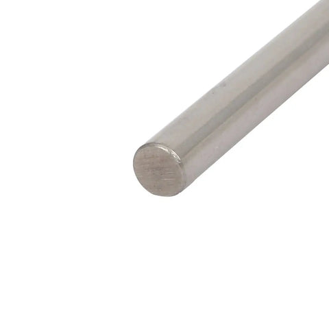 Pro Grade Pin Gauge Measuring Tool, 3mm Diameter, 50mm Length, Cylindrical Hole Size Gauge, Precision 0.001mm Tolerance, GCR15 Steel Construction, Includes Storage Box for Easy Transport, close-up end view