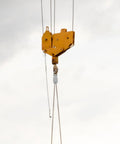 304 Stainless Steel Single Swivel Pulley Block, Beefy Heavy Duty Cable Pulley Wheel, Traction Roller For Wire Rope Lifting And Towing, Rugged Rigging Gear For Safe Hauling, yellow swivel hoist block with chain