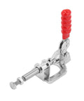 Heavy Duty Galvanized Iron Push Pull Toggle Clamp With Quick Fixed Holding Latch for sheet metal and circuit board fixtures.